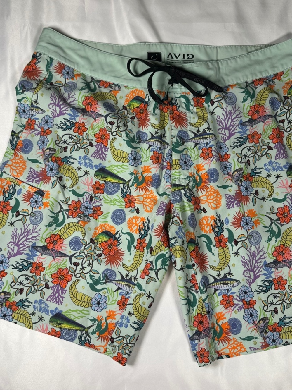 Men's Avid Gear, Swim Hybrid Short, Size 38, Good Condition, Colorful  SKU#1